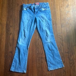 Boot cut Arizona jeans girls size 16 plus/ fits size 4-6 womens